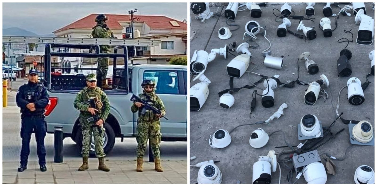 retira policía municipal cámaras ilegales