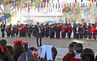 Promueven ¨Vida Saludable¨ en Ceremonias Cívicas Escolares