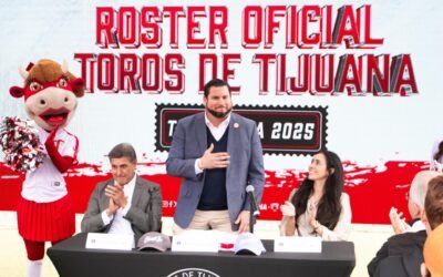 Abanderó Ismael Burgueño a los Toros de Tijuana rumbo a temporada 2025 de la LMB