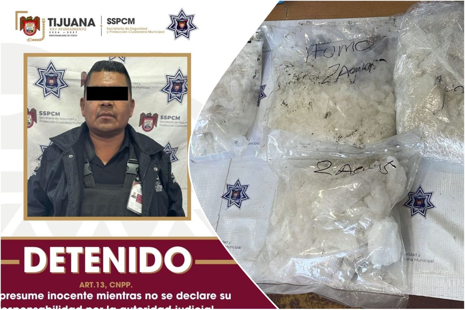 detenido coca Tijuana