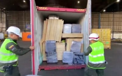 Incautan en Colombia casi 2 toneladas de cocaína; Su destino era Ensenada, BC