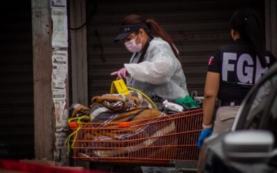 Aseguran Policías Municipales a sujeto que dejó cadáver en carrito de mercado