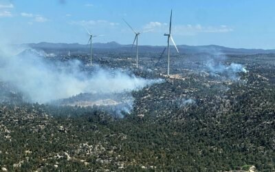 Avanza 90% control de incendio forestal Guadalajara 2 en Tecate