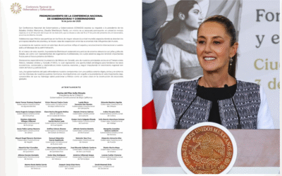Respalda CONAGO participación de Claudia Sheinbaum en reunión del G7 en Canadá