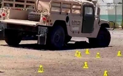 Atacaron base militar en La Rumorosa; Dos soldados resultaron heridos