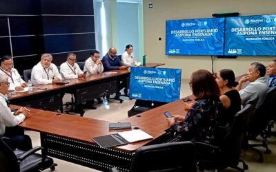 Informa ASIPONA a ciudadanos sobre ampliación de puerto de El Sauzal
