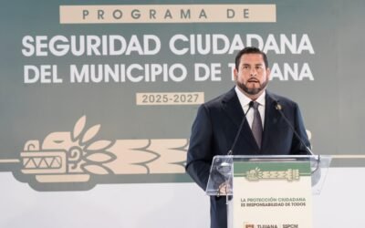 Presenta alcalde Ismael Burgueño Plan Estratégico «Tijuana Segura»