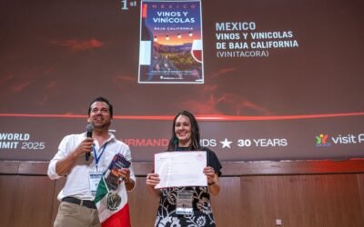 Gana Baja California premio Internacional con Guía sobre Vinos y Vinícolas
