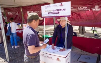 Extienden programa de Cirugías de Cataratas en Baja California