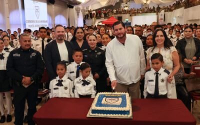 Reconoce Ismael Burgueño compromiso y vocación de servicio de la Policía Juvenil