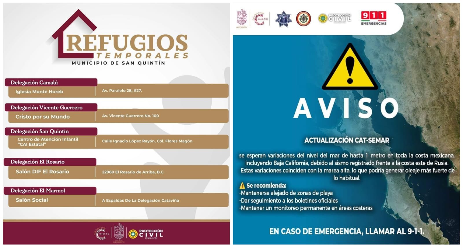 Refugios San Quintin