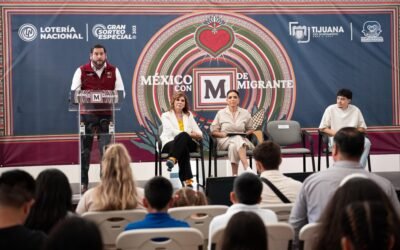 Participa Ismael Burgueño en presentación del billete de Lotería Nacional