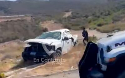 Muere Policía Municipal de Tijuana tras volcadura en Ensenada