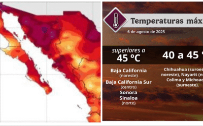 Advierte Protección Civil clima severo en Baja California