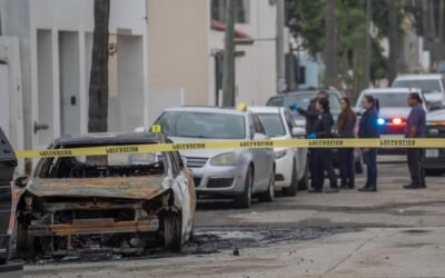 Atacaron instalaciones de FGE en Tijuana; Incendiaron unidades