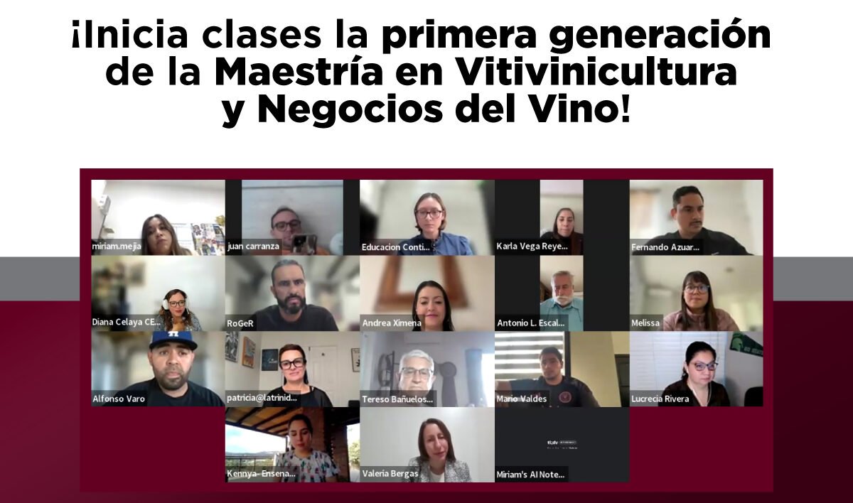 inicio clases maestría vitivinicultura