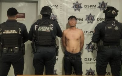 Captura Policía Municipal de Mexicali a feminicida del Valle de Puebla