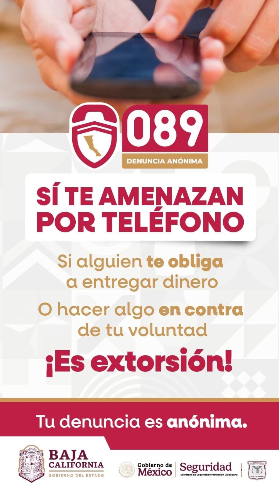 089 denuncia anónima