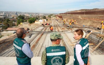Reportan 92% de avance en Viaducto Elevado de Tijuana