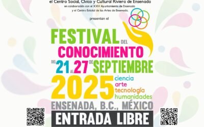 Fiesta de saberes y cultura llega a Baja California con el Festival del Conocimiento 2025