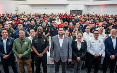 Inauguró Ismael Burgueño 4to Congreso Internacional de Bomberos de Tijuana