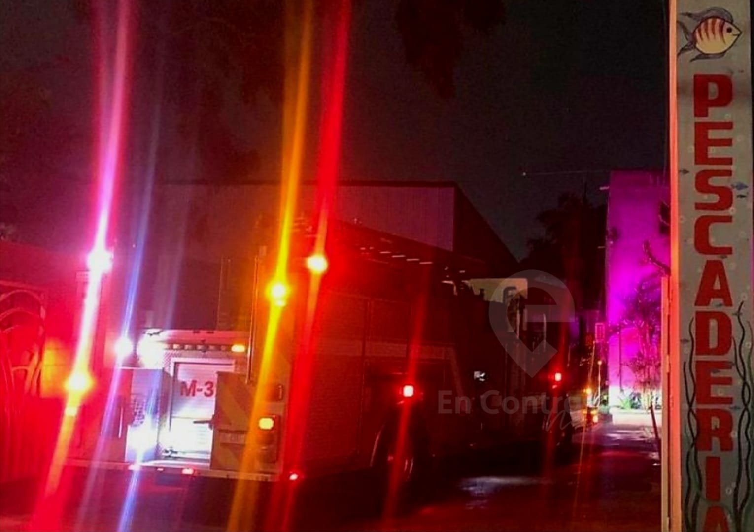 incendio pescadería Muelle Viejo