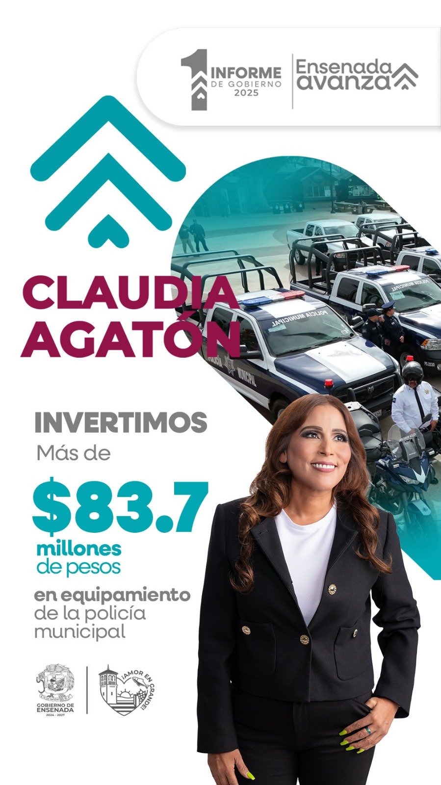 1er Informe Claudia Agatón