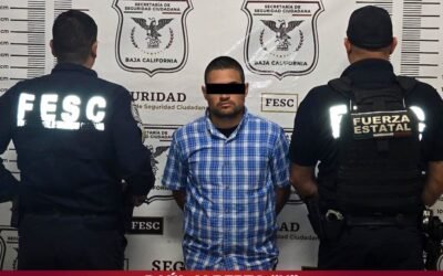 Captura Fuerza Estatal a sujeto armado en Colonia Morelos