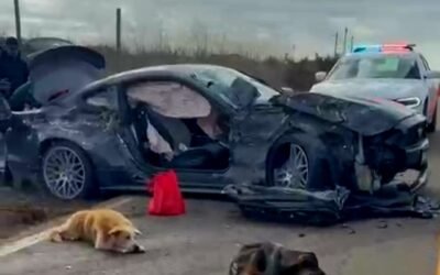 Accidente en Carretera Libre deja dos lesionados
