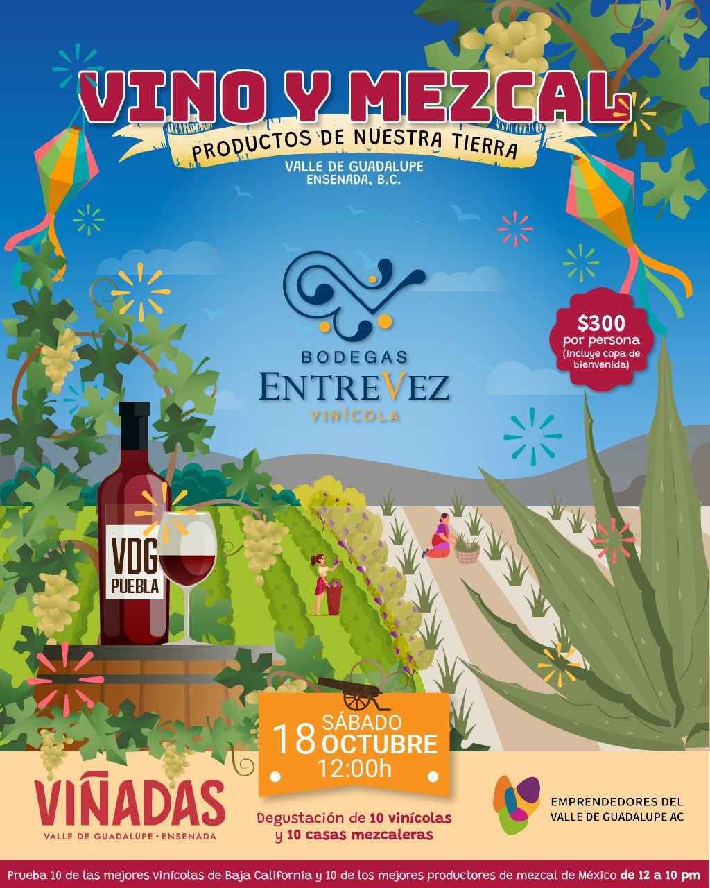 Viñadas Vino y Mezcal