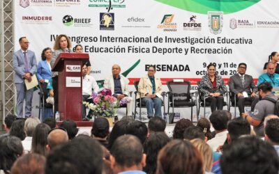 Reunió a docentes de educación física Congreso Internacional en Ensenada
