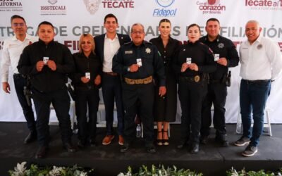 Concreta Gobierno de Marina del Pilar ISSSTECALI para policías de Tecate