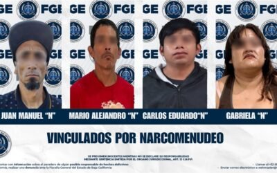 Vinculan a proceso a cuatro personas por narcomenudeo