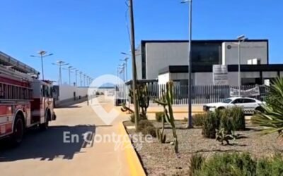 Evacúan Poder Judicial Federal en Ensenada por fuga de gas refrigerante