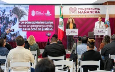 Destaca Gobernadora resultados en educación inclusiva en Baja California