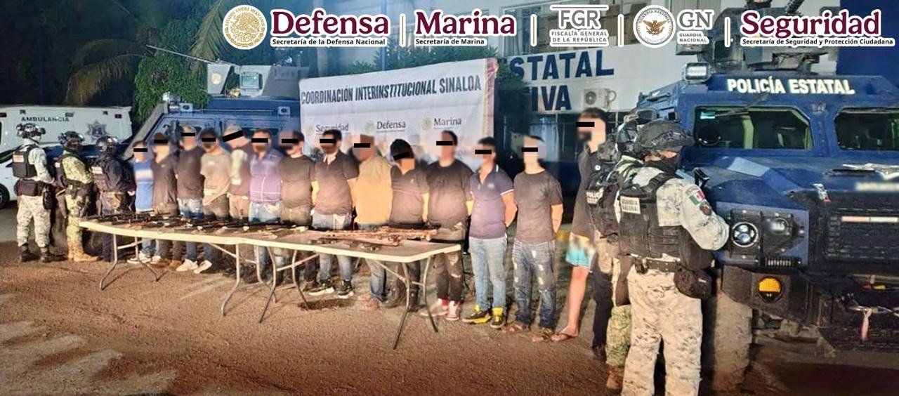 Criminales detenidos en Sinaloa 