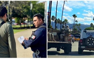 Refuerzan corporaciones de seguridad operativos Vs extorsión en Ensenada