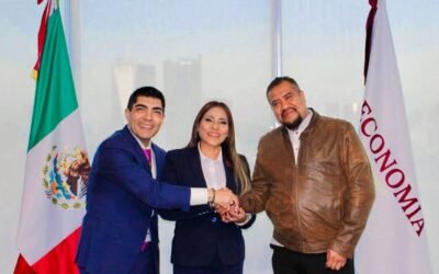 Fortalece Claudia Agatón relaciones con el Gobierno de México