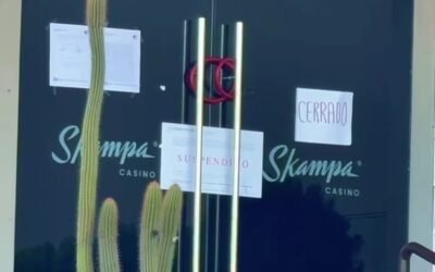 Exigen empleados de Casino Skampa salario y liquidación
