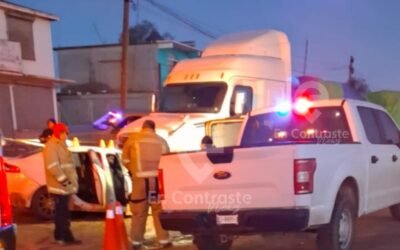 Mueren cuatro hombres tras choque frontal contra trailer en Punta Colonet