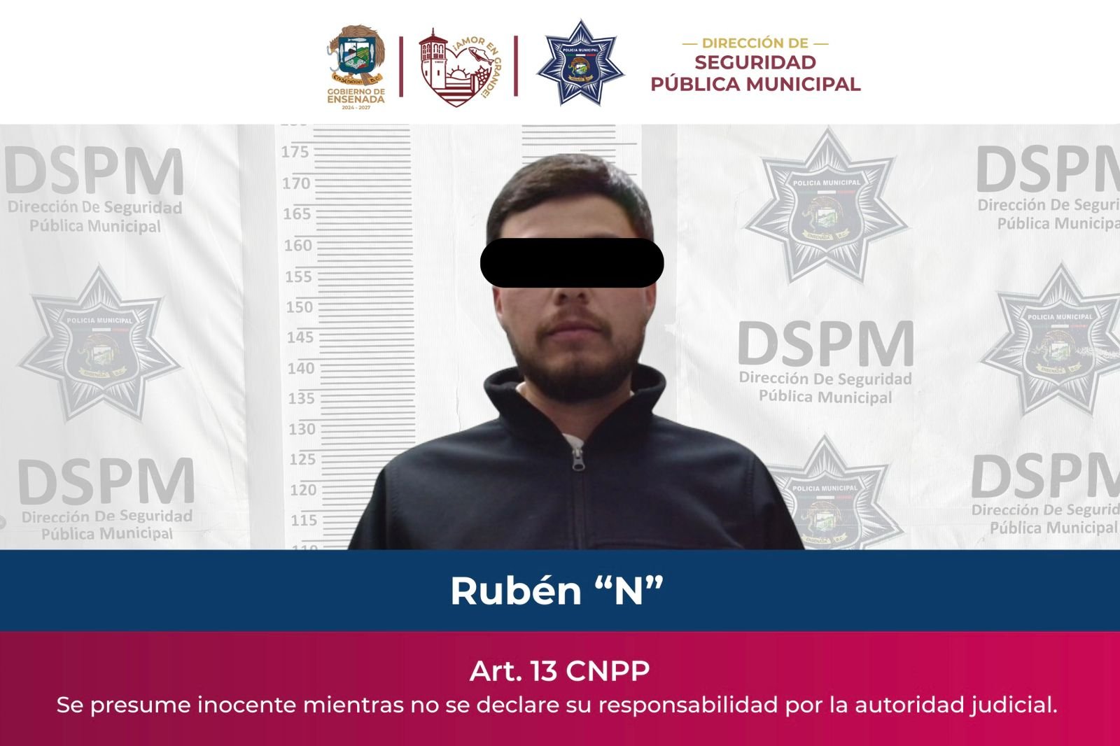 Rubén detenido por violencia familiar