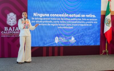 Nueva Ley del Agua garantiza el recurso hídrico: Marina del Pilar