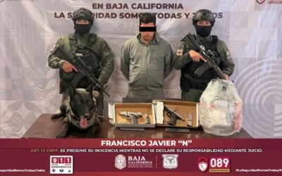 Captura FESC A sujeto armado denunciado por violencia familiar