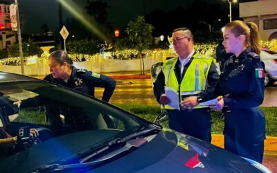 Reforzó Policía Municipal acciones de seguridad con filtros preventivos