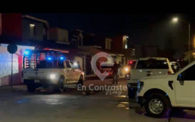 Durante cateo, agente de la FGE sufre autolesión accidental