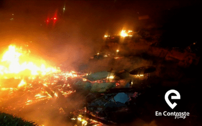 Muere persona tras incendio en la Gómez Morín