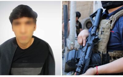 Tras persecución capturan agentes de la FGE a sicario de ¨Los Rusos¨