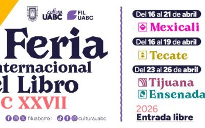 La fiesta de los libros regresa: FIL UABC en cuatro sedes