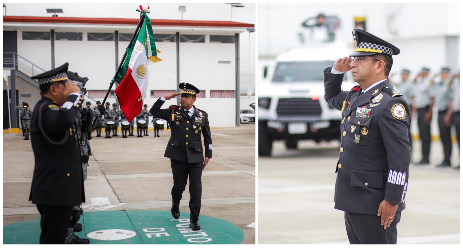 Cambios zona militar y GN