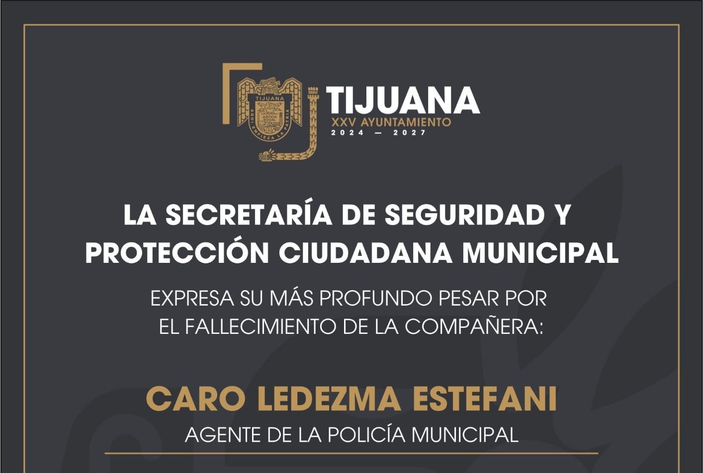 suicidio policía de Tijuana en servicio